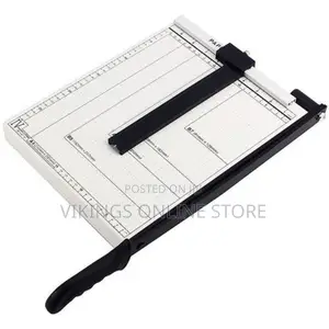 A4 Size Manual Paper Trimmer Cutter Machine - Soft White