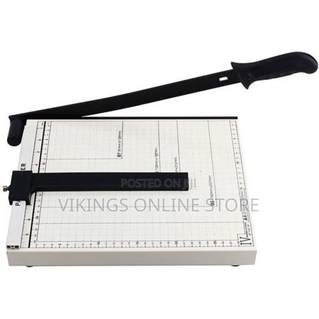 A4 Size Manual Paper Trimmer Cutter Machine - Soft White
