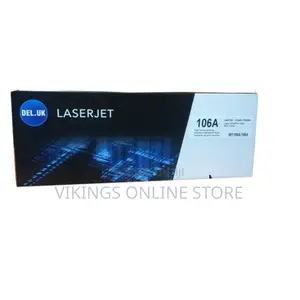 Del.Uk 106A Toner Cartridge (W1106A Laser Toner)-Black