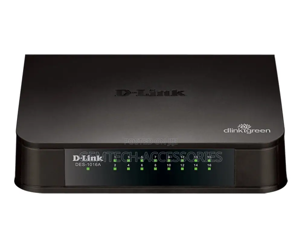 16-Port 10/100 Switch DES-1016A