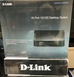 16-Port 10/100 Switch DES-1016A