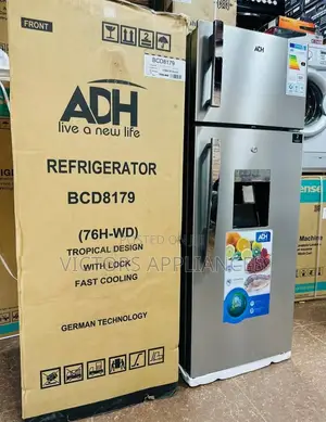 ADH 270L Double Door Refrigerator With Water Dispenser RD276
