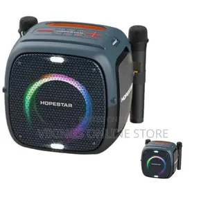 Hopestar Party One 80W RGB Lighting Speaker - Black, Green