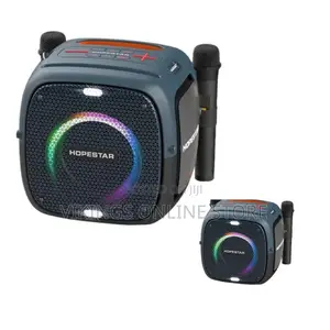 Hopestar Party One 80W RGB Wireless Bluetooth Speaker Black