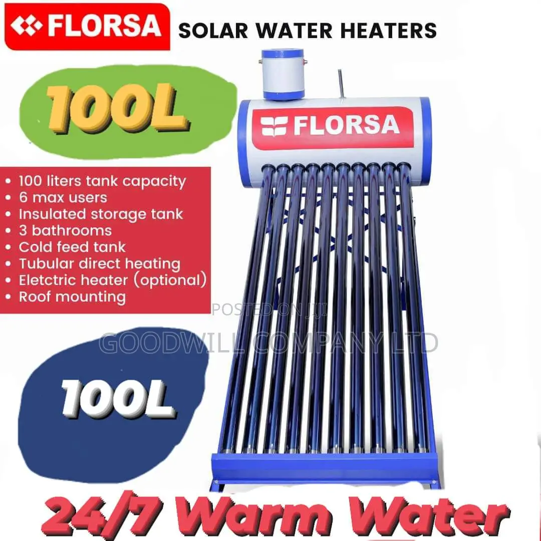 100L Solar Water Heater Green Power