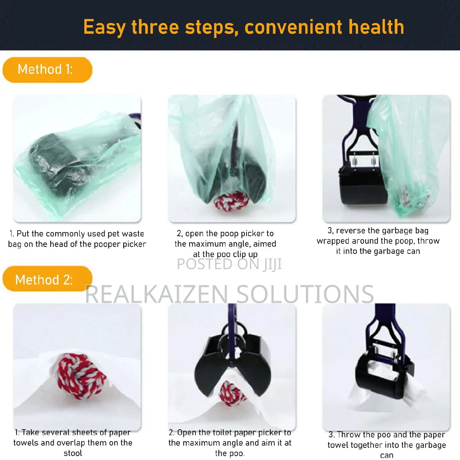 Pet Foldable Pooper | Waste Scooper for Dogs and Cats