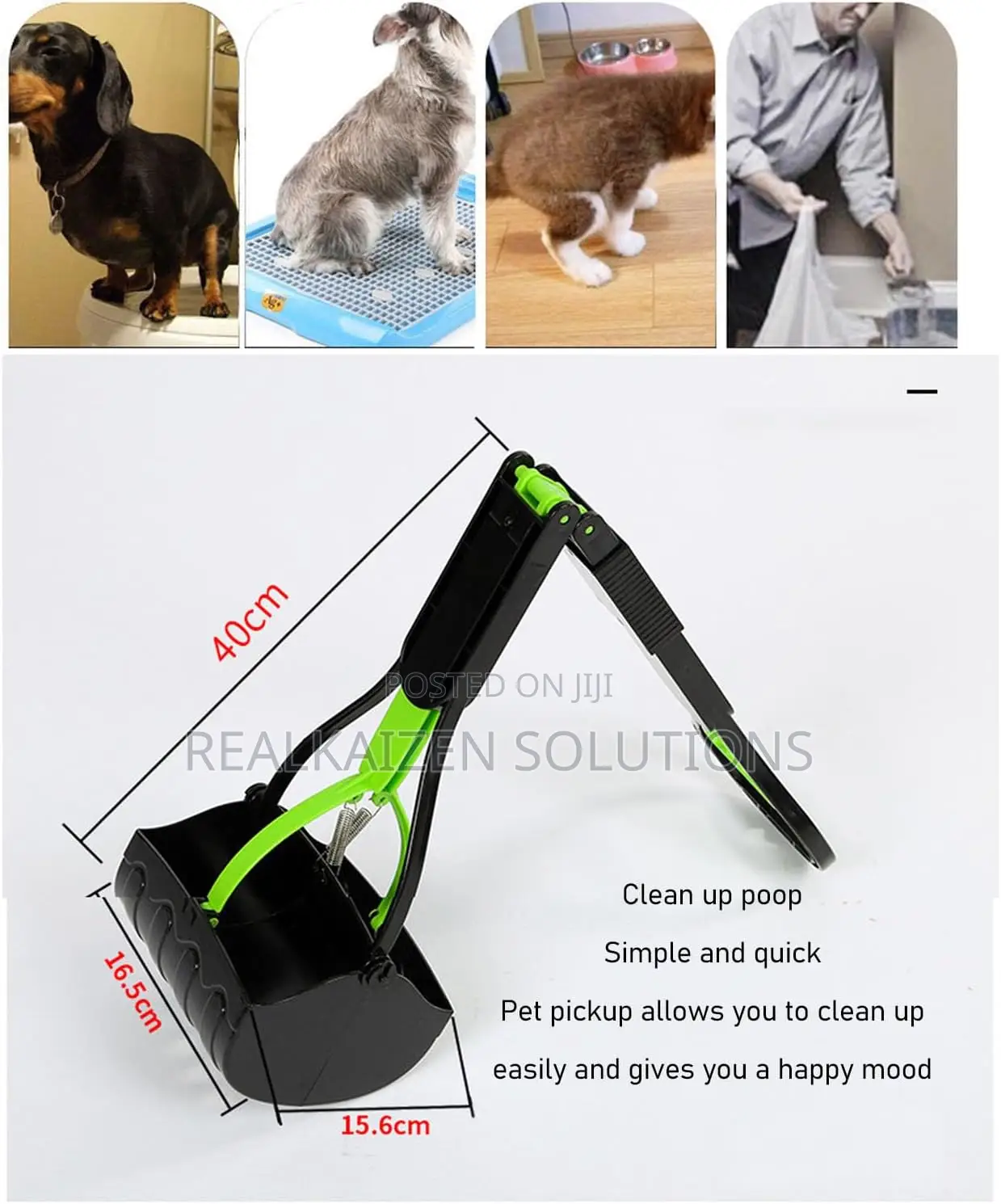 Pet Foldable Pooper | Waste Scooper for Dogs and Cats