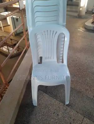 Pure White Plastic Chair