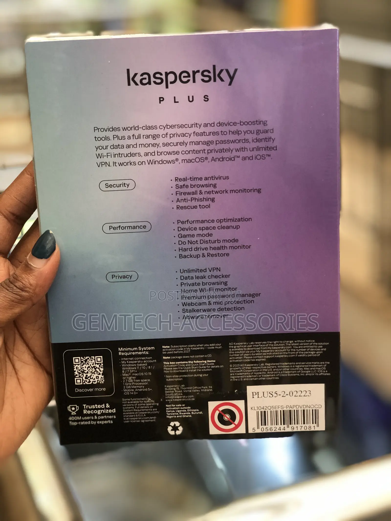 Kerspersky Internet Security 5users