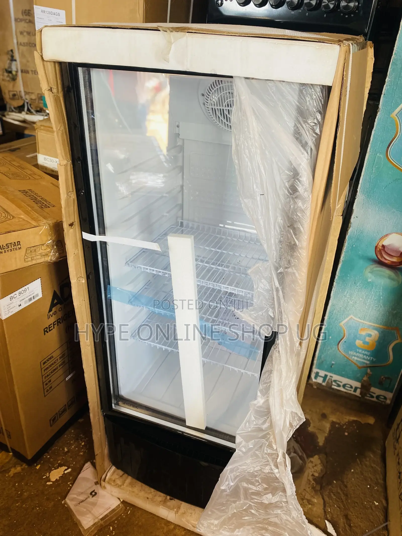 Smartec Brand New 250L Display Fridge