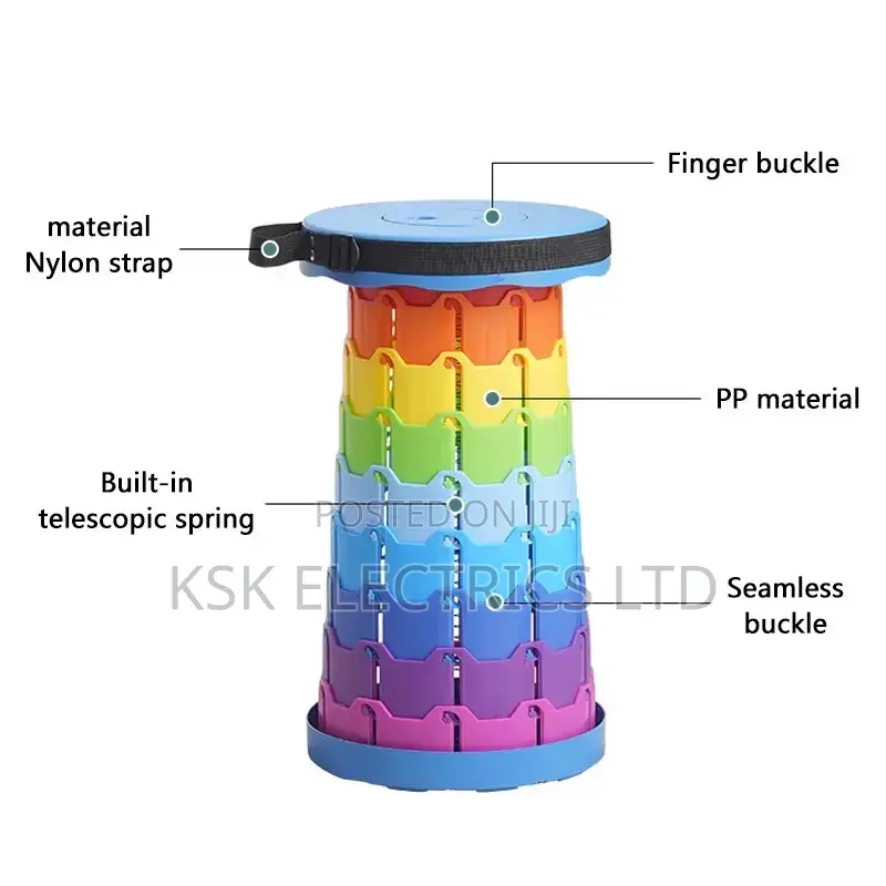 Plastic Folding Stool Adjustable Stool Train High Speedstool