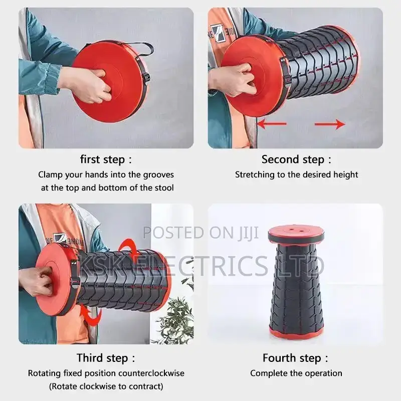 Plastic Folding Stool Adjustable Stool Train High Speedstool