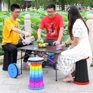 Plastic Folding Stool Adjustable Stool Train High Speedstool