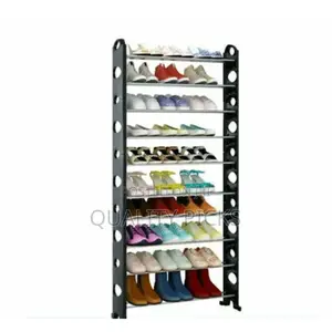 Brand Metallic Shoe Rack