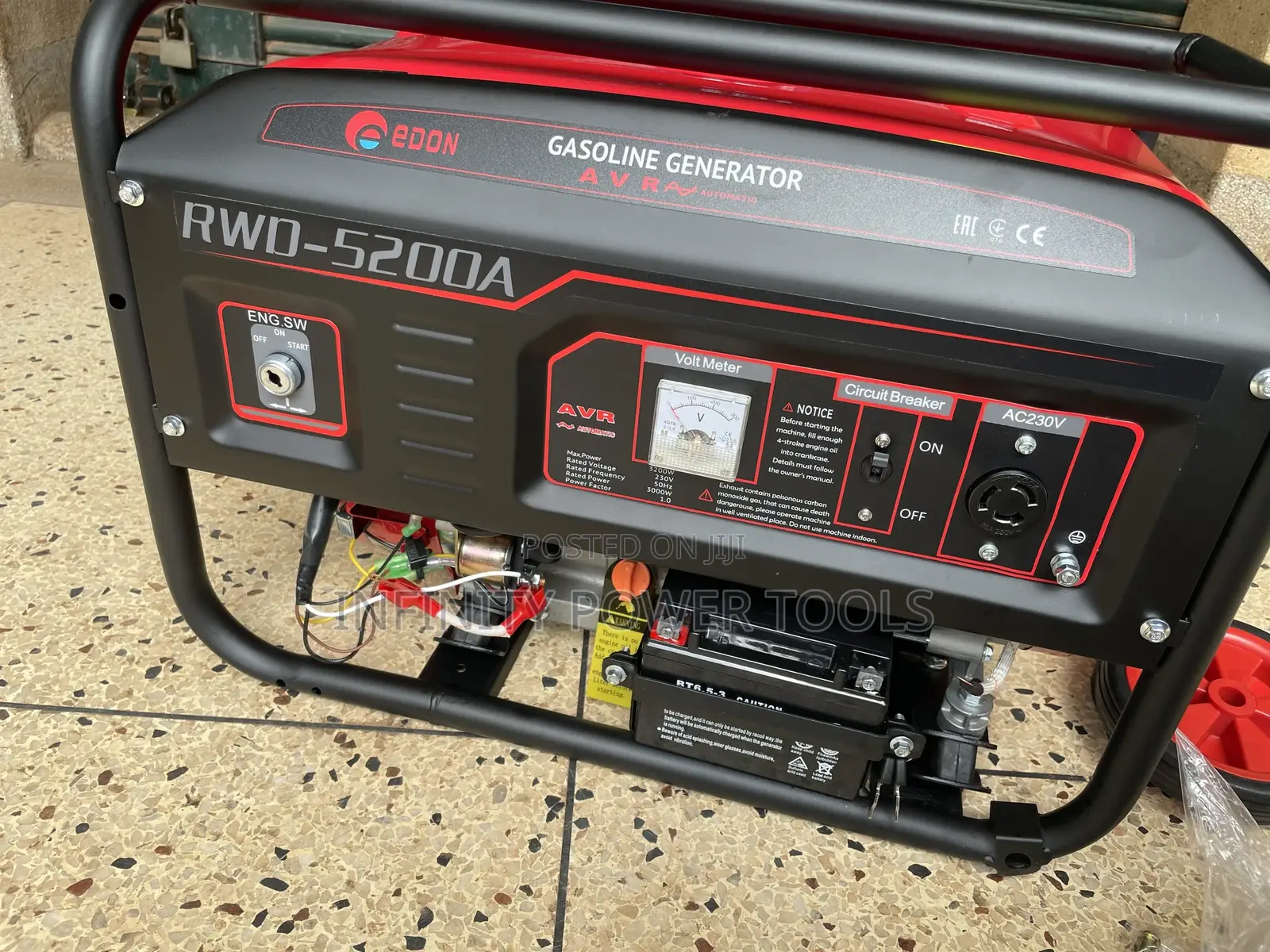 Gasoline Generator Edon RWD-5200A