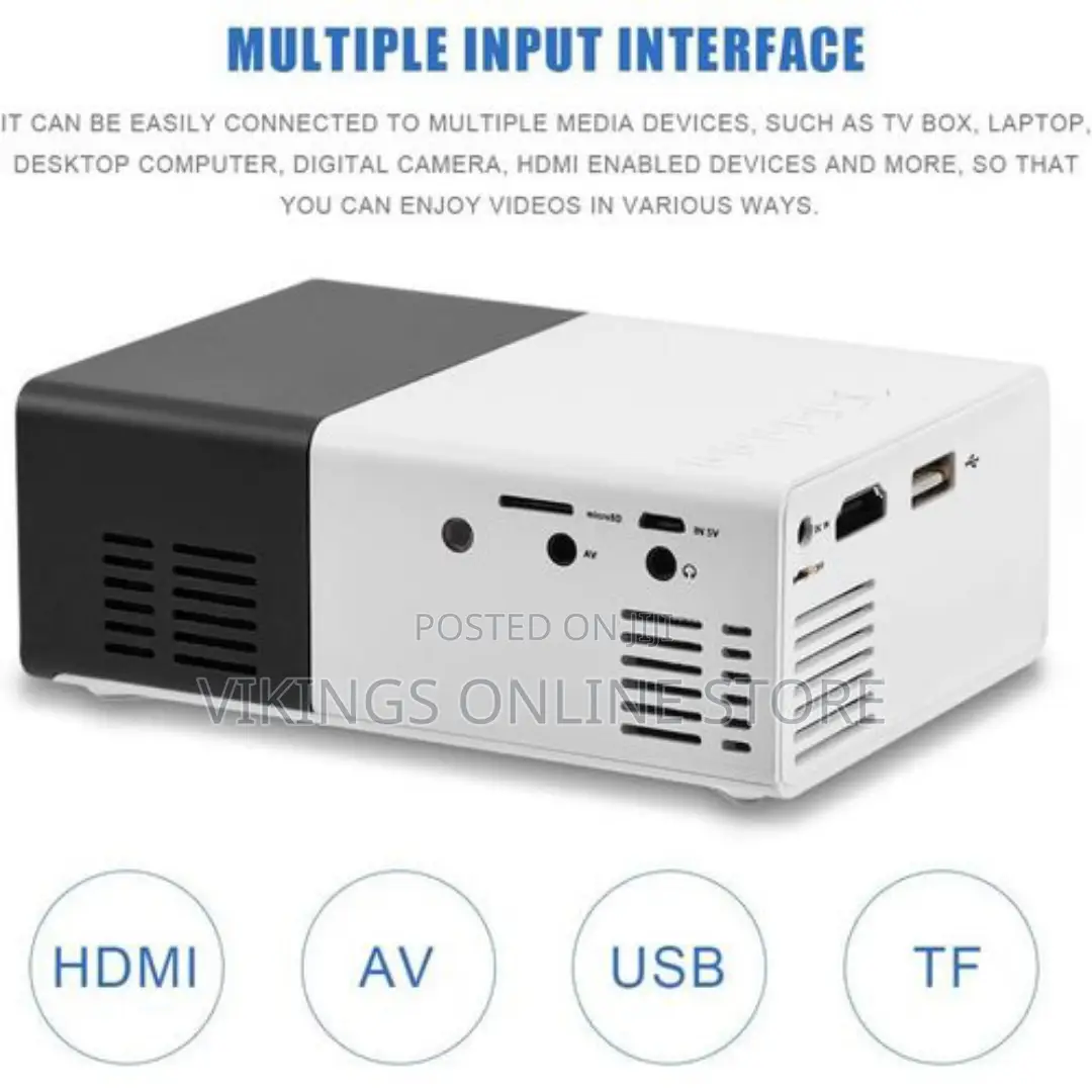 Mini Projector,Multi-Media Home Theater Projector