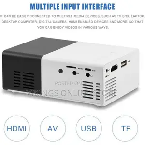Mini Projector,Multi-Media Home Theater Projector
