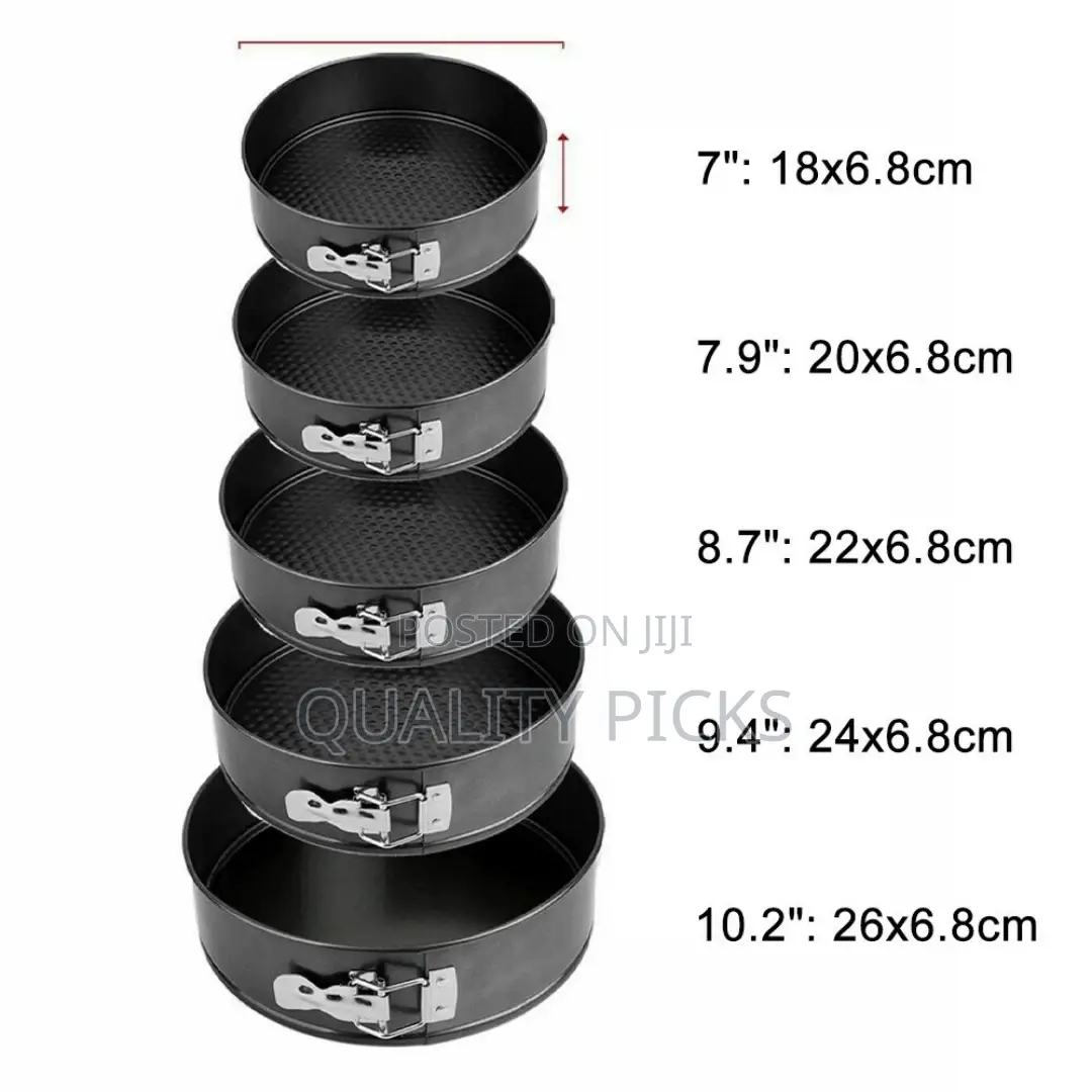 Round Baking Molds Set