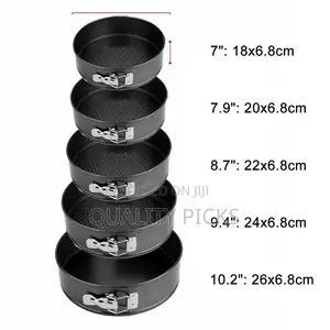 Round Baking Molds Set