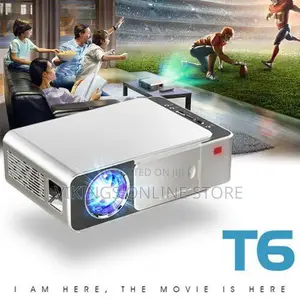 Projector 3000lumens Max 200 "HD Large Screen HDMI USB VGA