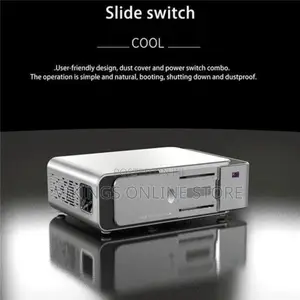 Projector 3000lumens Max 200 "HD Large Screen HDMI USB VGA