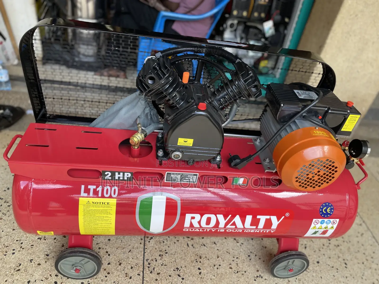 RT 100ltr Air Compressor