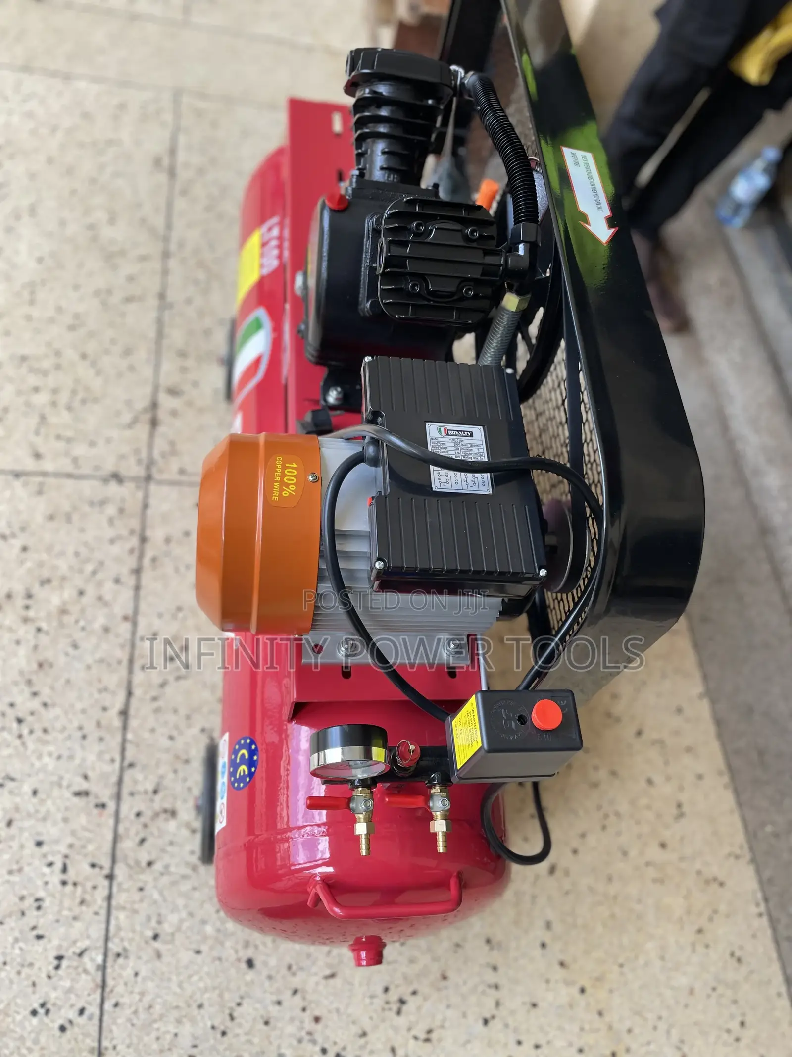 Air Compressor 100l Royalty 2hp