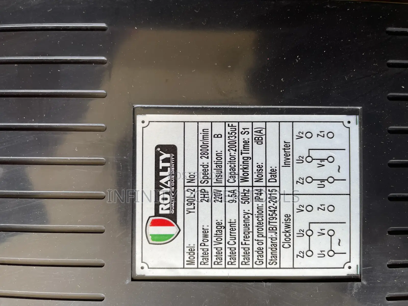 Air Compressor 100l Royalty 2hp