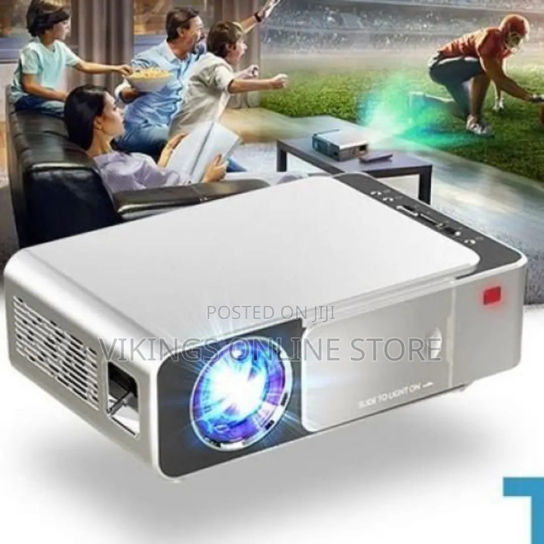 Home Theater Projector 3000 Users HDMI USB VGA Sd-Silver