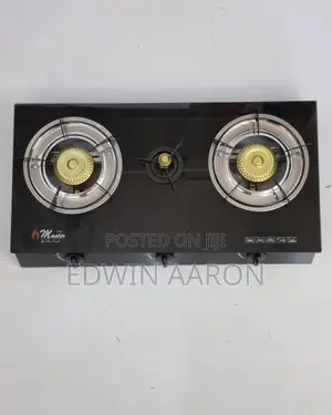 Electro Master Glass Tripple Gas Cooker (3 Burners)