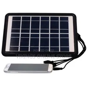 Solar Panel 6W 6V - Black