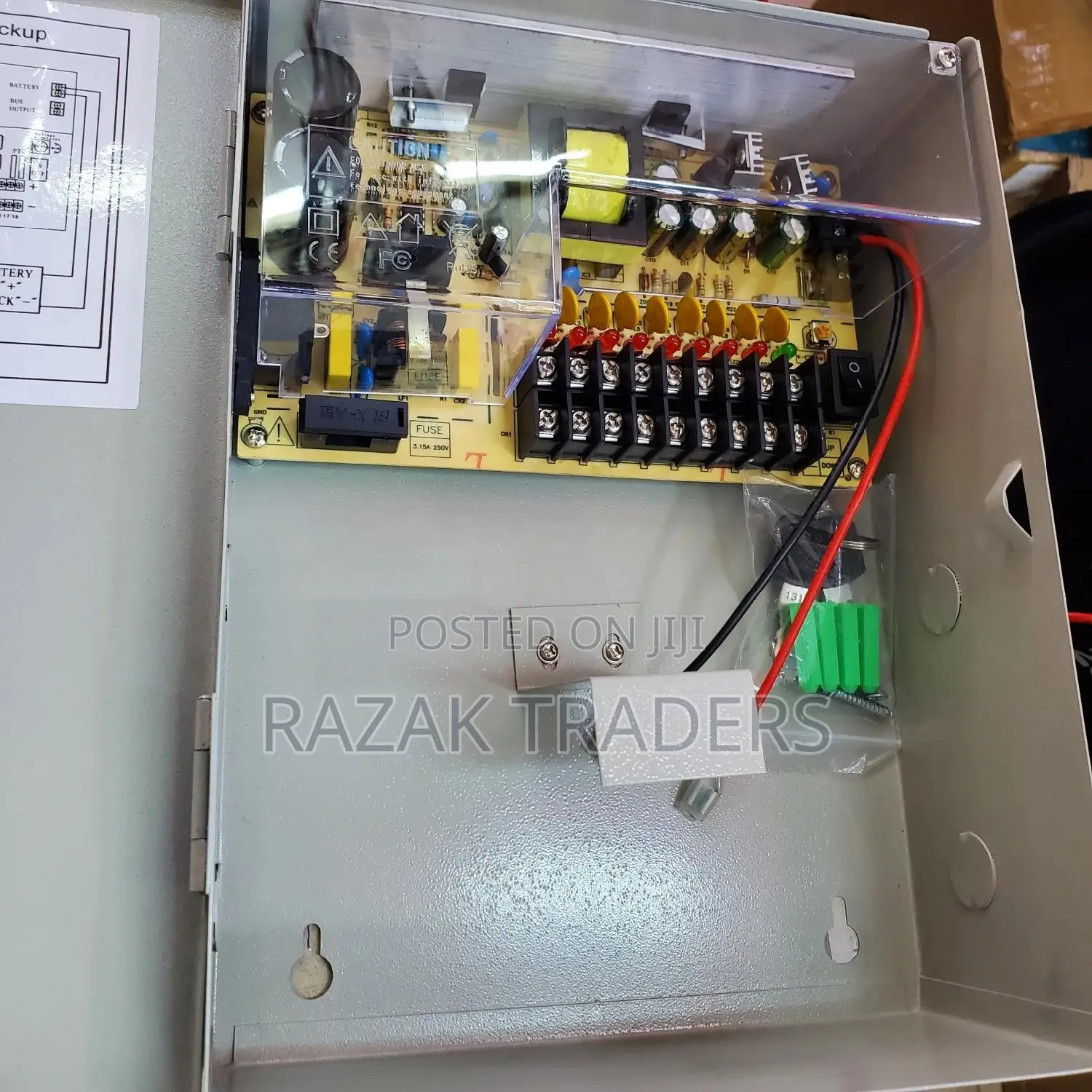 Access Controller Power Supply Box, for CCTV Camera Systems