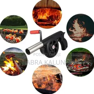 Outdoor Hand _ Cranked Combustion Blower for Picnic Camping