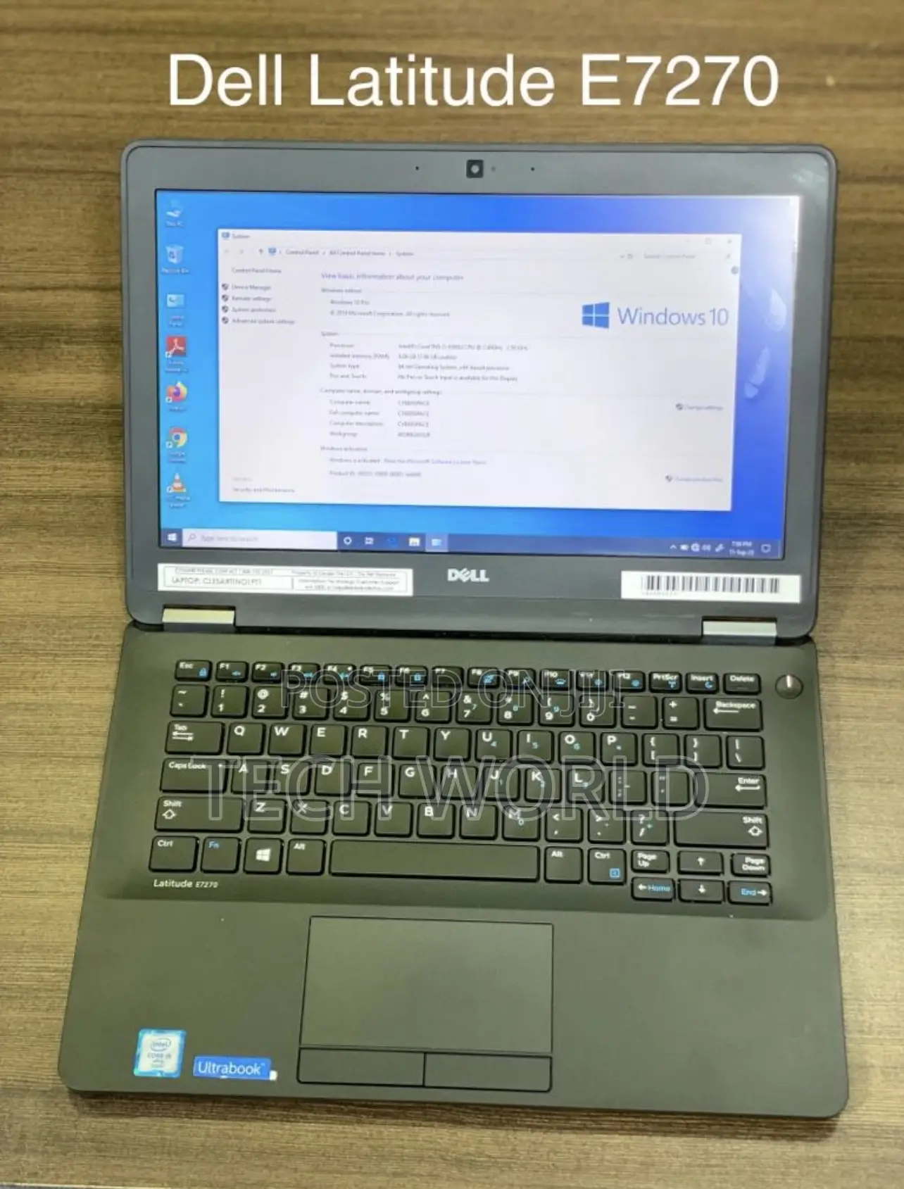 Laptop Dell Latitude 12 E7270 8GB Intel Core I5 SSD 256GB