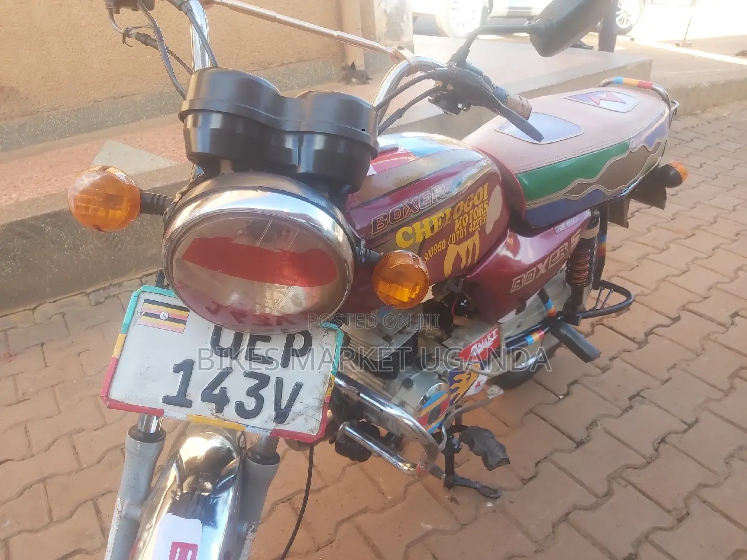Bajaj Boxer 2018 Red