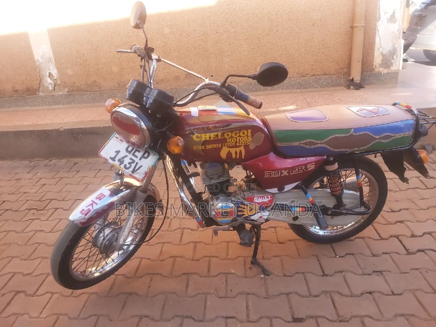 Bajaj Boxer 2018 Red