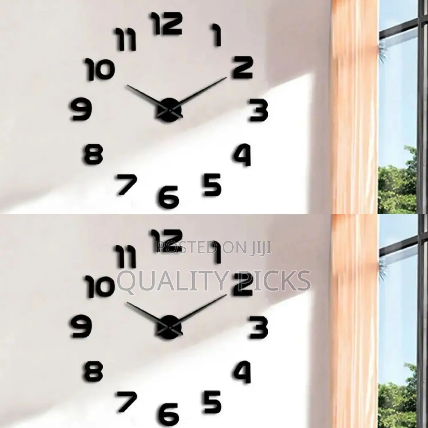 Brand Mounted Clock