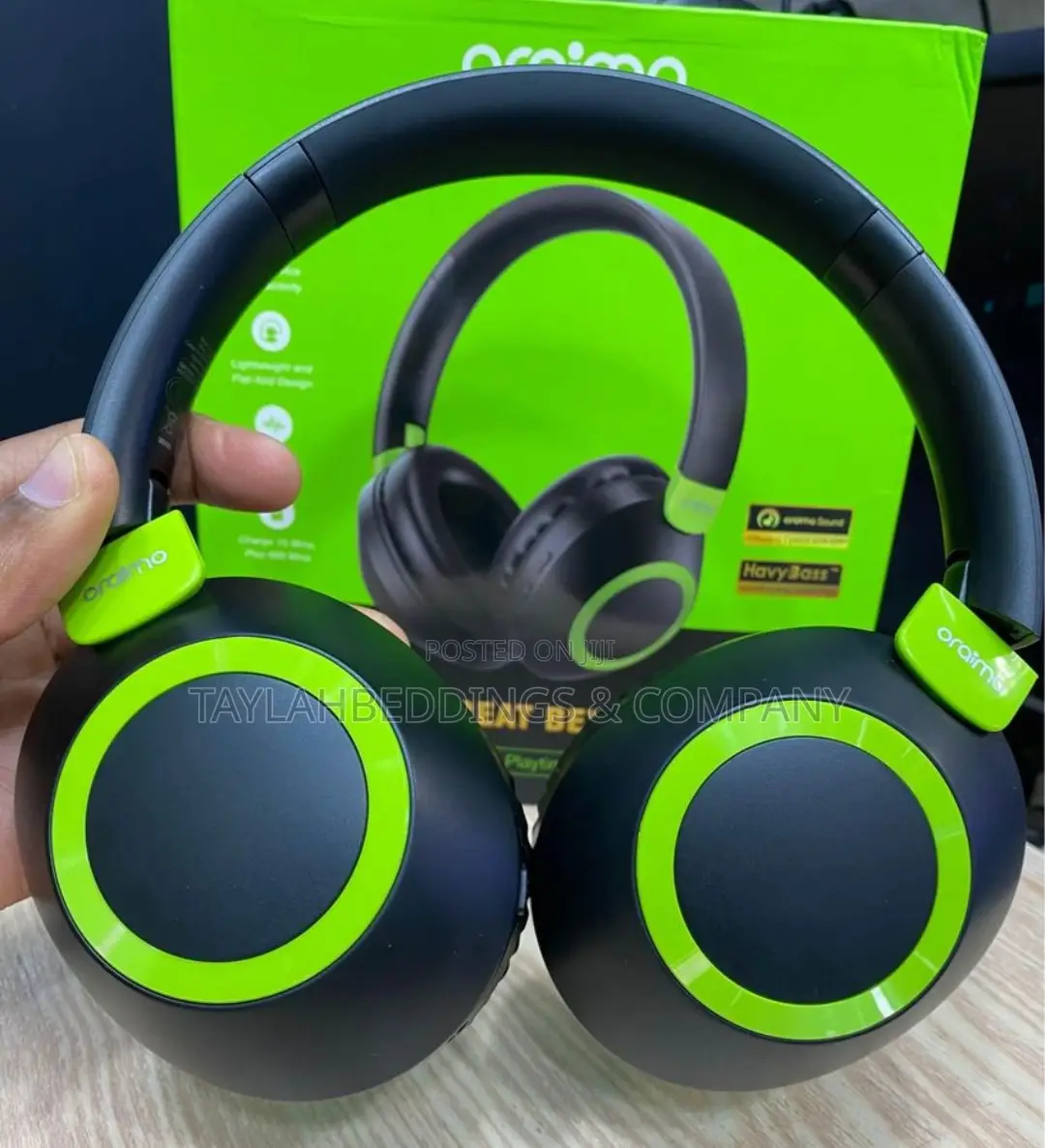 Oraimo Boompop2s ENC Over-Ear Wireless Headphones