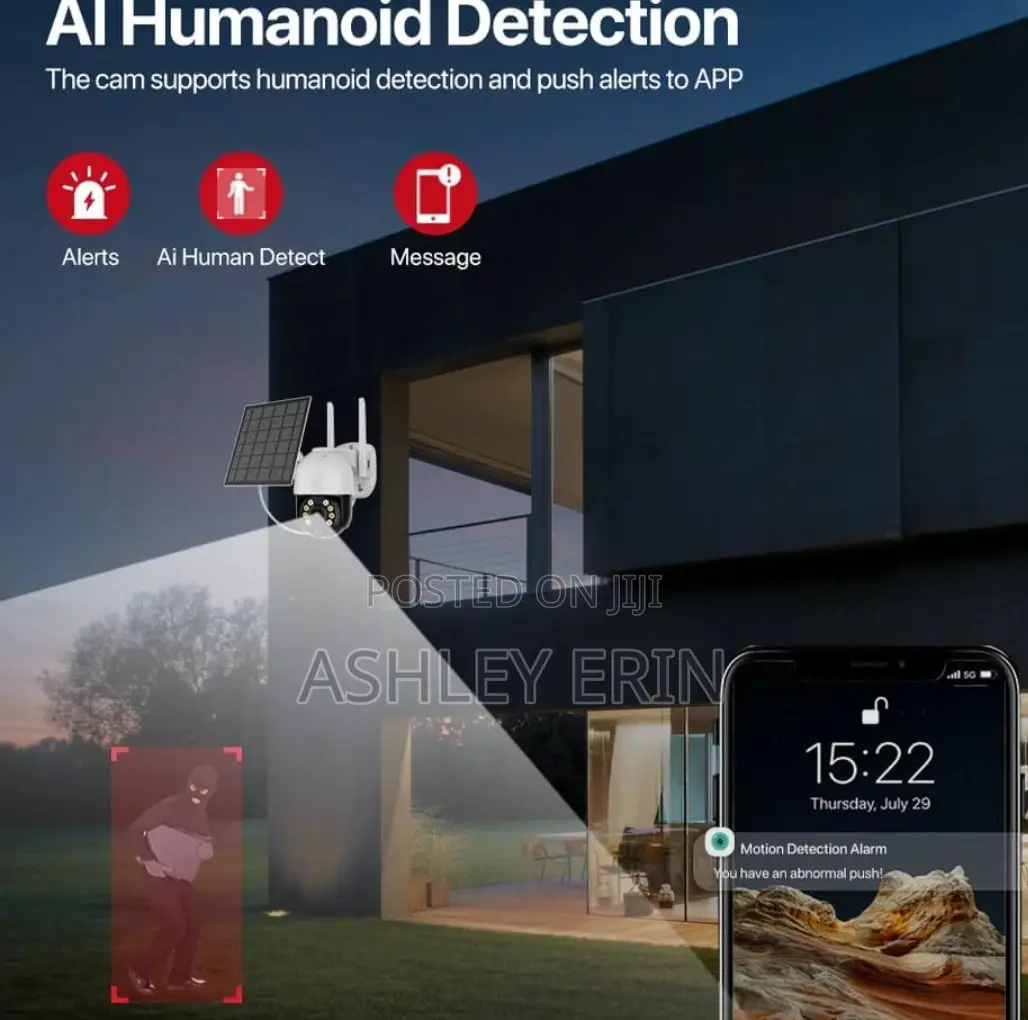 4G Sim Card Solar Wireless Outdoors Servillance Camera