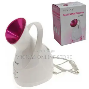 Sokany Facial Ionic Steamer-White,Black,Pink