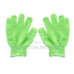 Pair of Exfoliating Bath Body Gloves /Scrubber