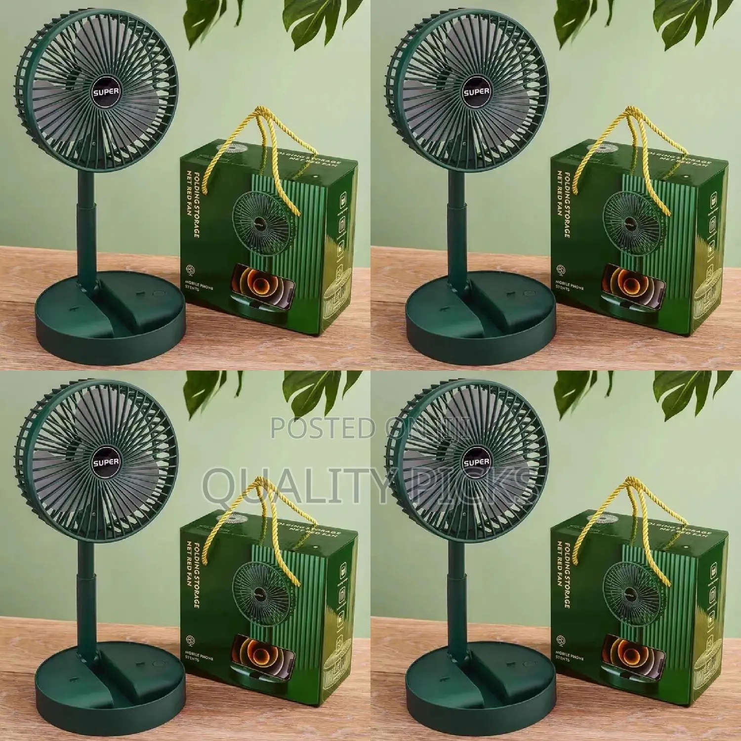 Wireless Foldable Fan