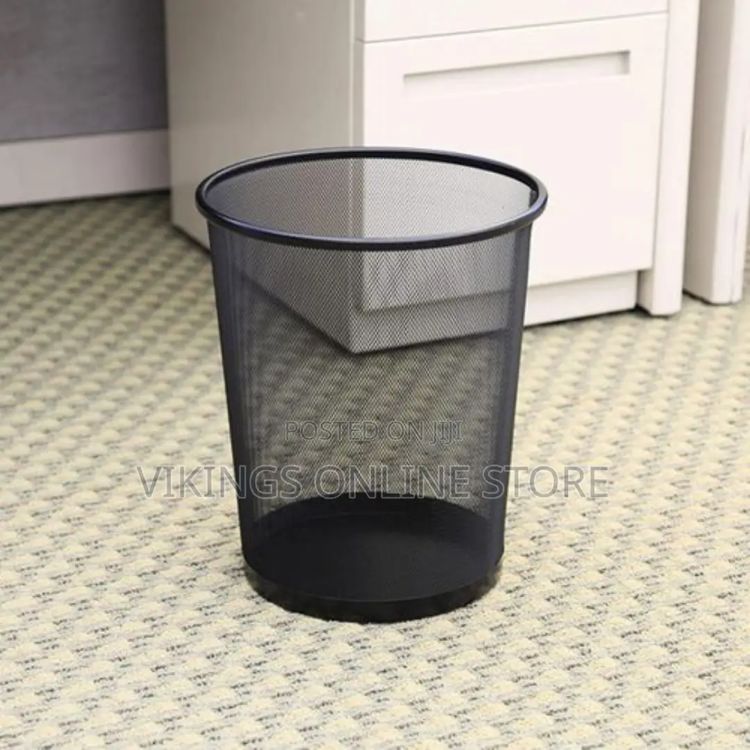 23.5CM*26.5CM Metal Mesh Trash Garbage Basket