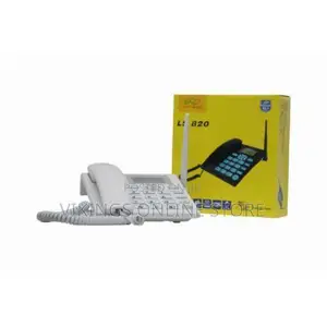 SQ Mobile Dual Sim GSM Wireless Landline Phone -White