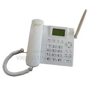 SQ Mobile LS-930 Dual Sim GSM Desktop Phone - White