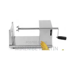 Stainless Steel Spiral Potato Chip Cutter.