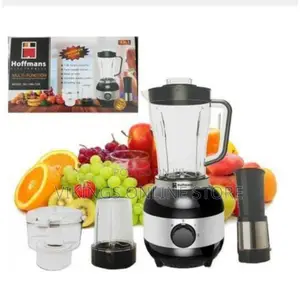 Hoffmans 4 in 1 Blender 1.8L - Black