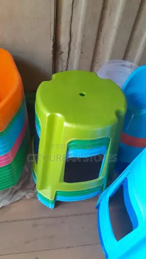 Mukwano Plastic Round Stool