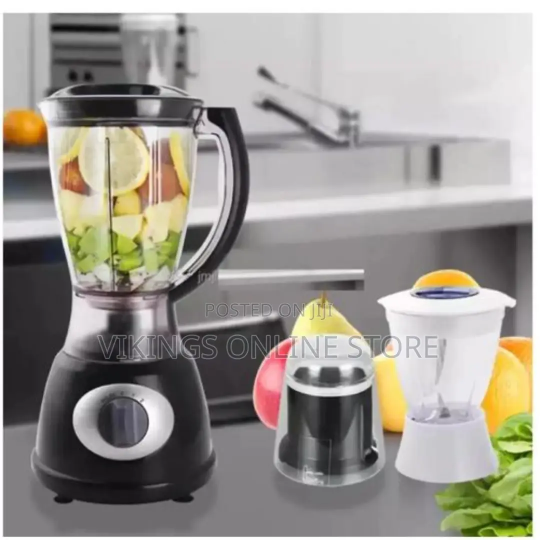 Hoffmans 2 in 1 Juice Blender - Black