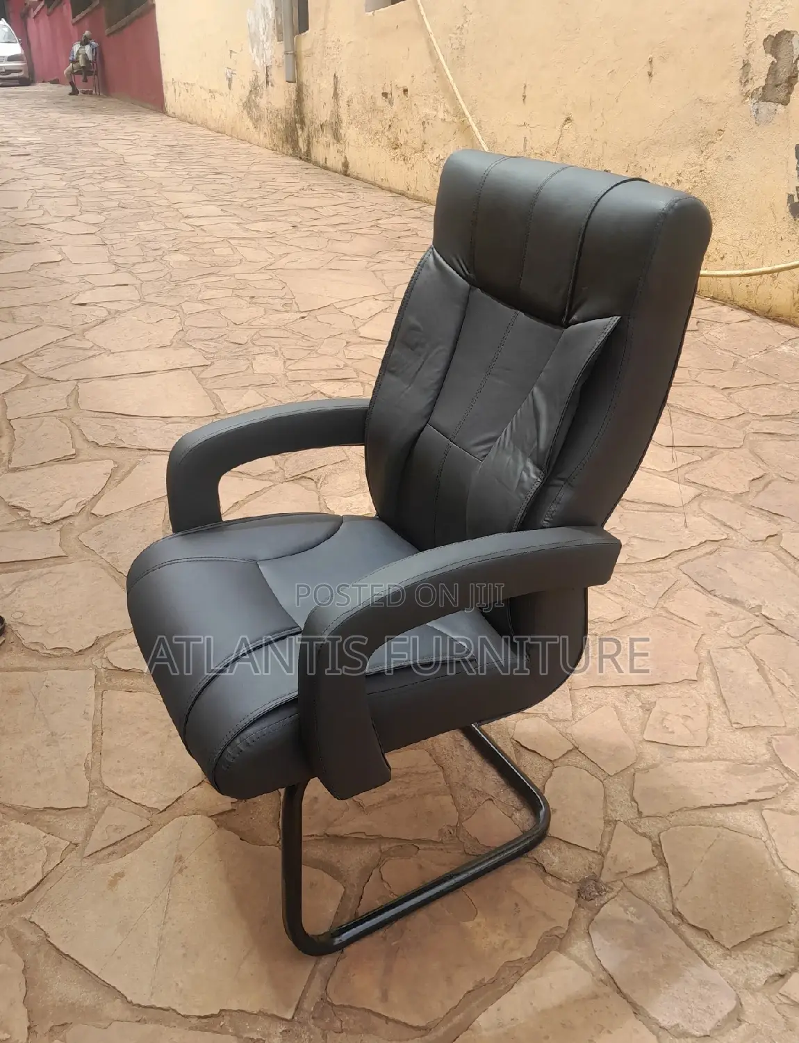 Reather Office Chairs (Black)